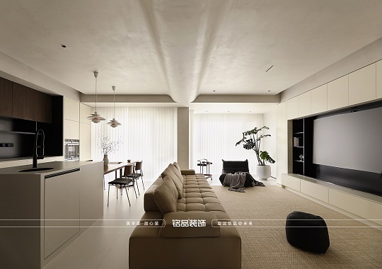 临安苕溪公馆195㎡跃层 现代极简装修案例